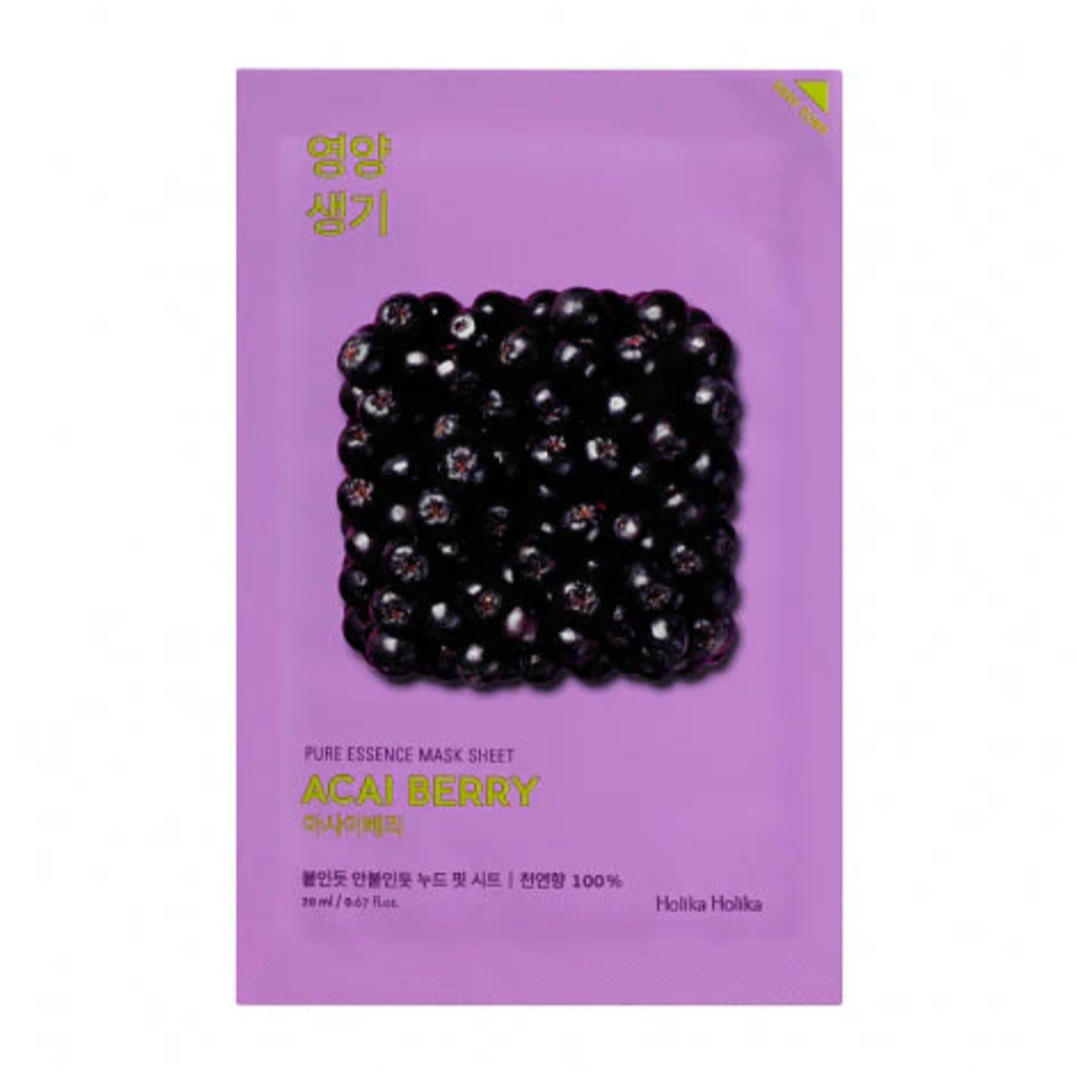 Holika Holika Pure Essence Mask Sheet - Acai Berry