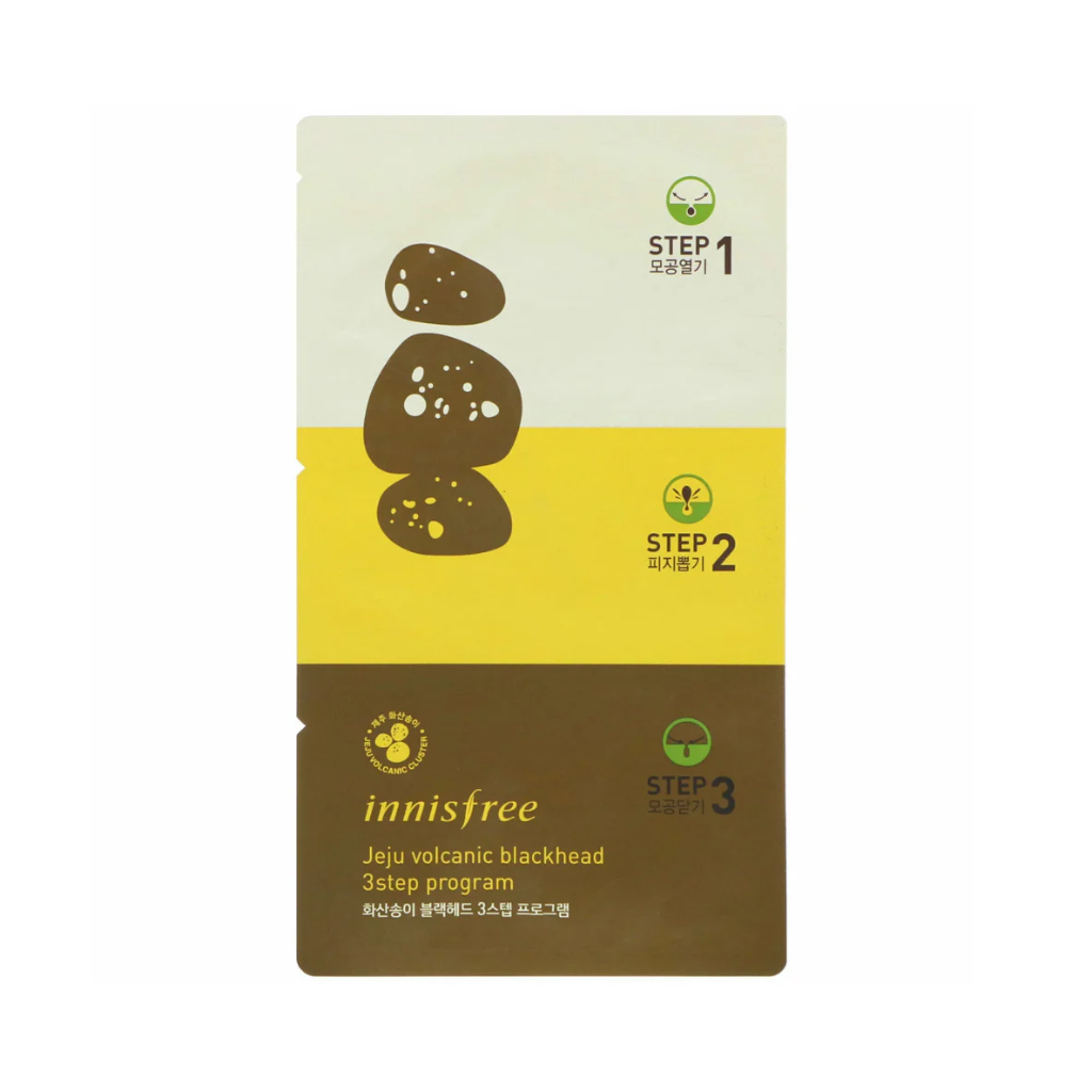 Innisfree Jeju Volcanic Blackhead 3 Step Sheet