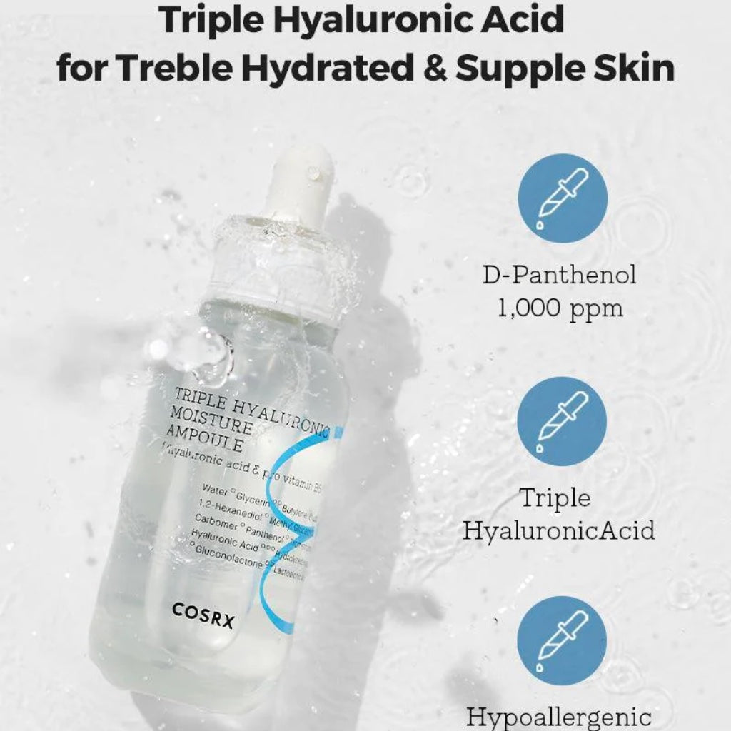 COSRX Hydrium Triple Hyaluronic Moisture Ampoule