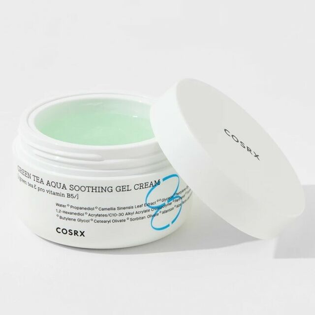 Cosrx Green Tea Aqua Soothing Gel Cream