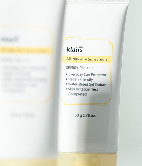 dear Klairs All-day Airy Sunscreen SPF50+ PA+++